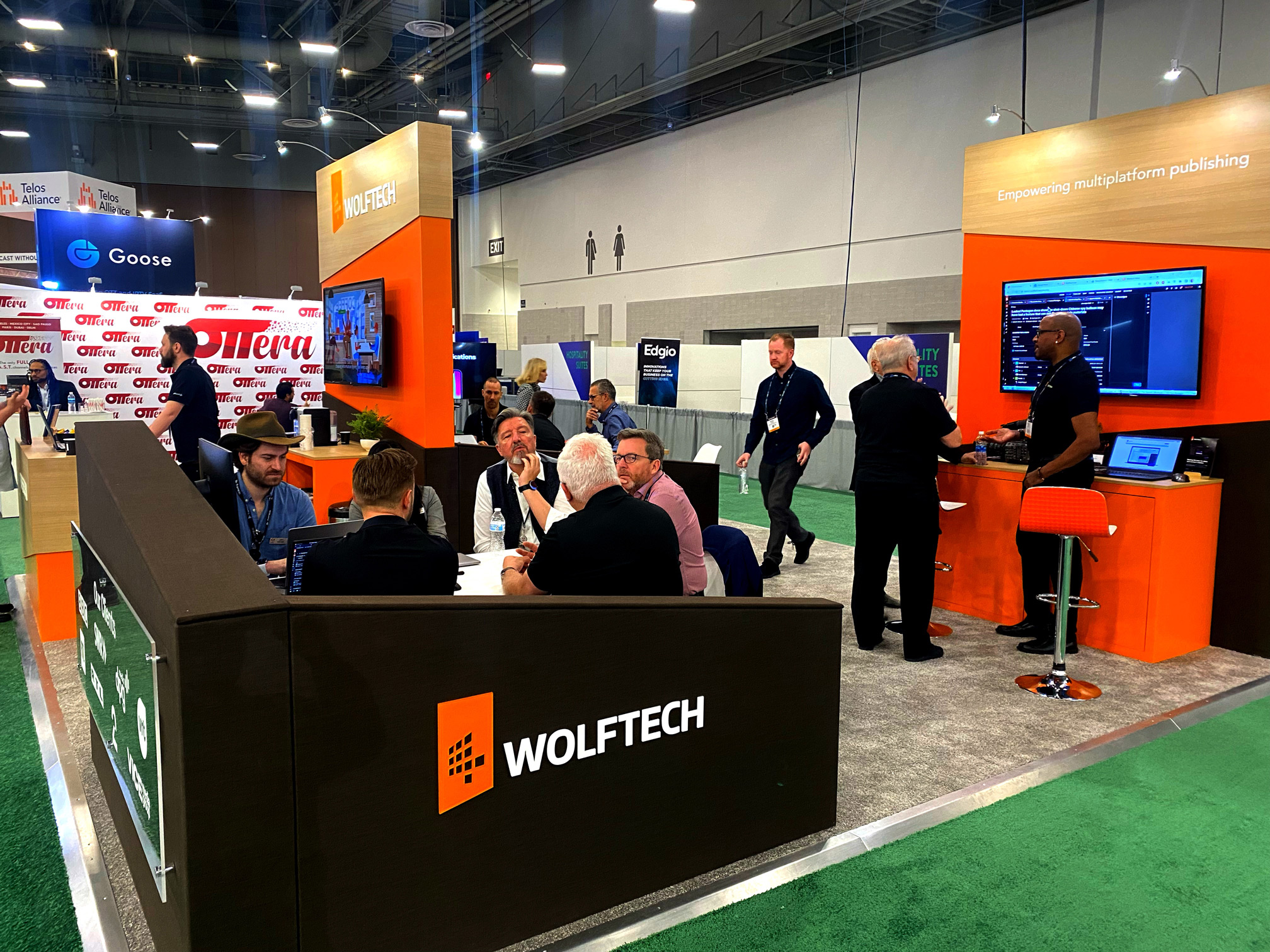 Wolftech Shines At NAB Show 2023 - Wolftech Broadcast Solutions AS